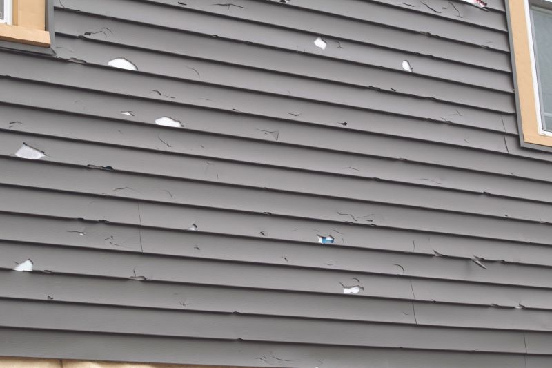 Weathered Vinyl Siding Repair